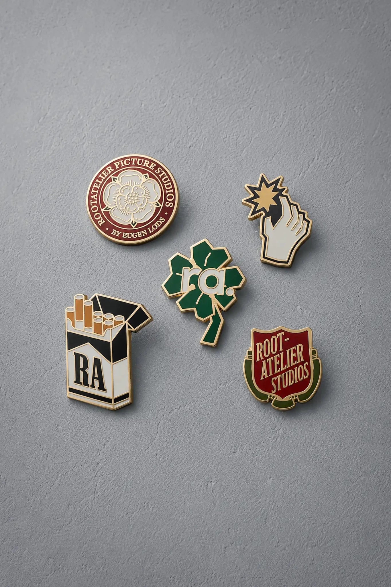 RA Hollywood 2 Pins - rootatelier™