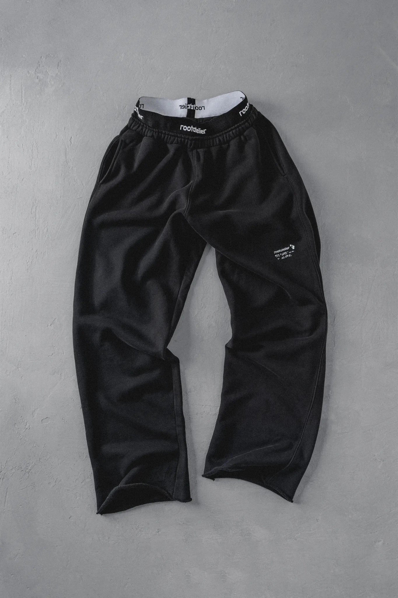 RA Market Black Sweatpants - rootatelier™