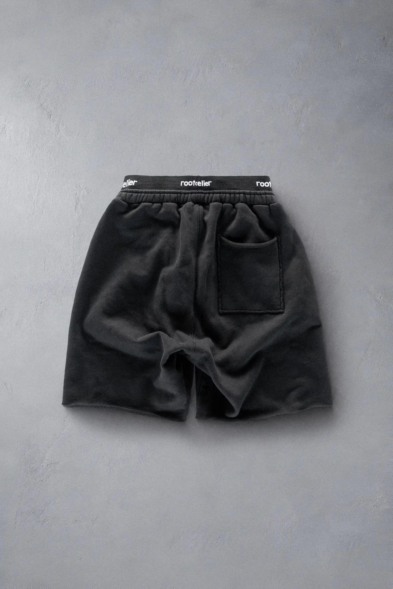 RA Market Black Sweatshorts - rootatelier™