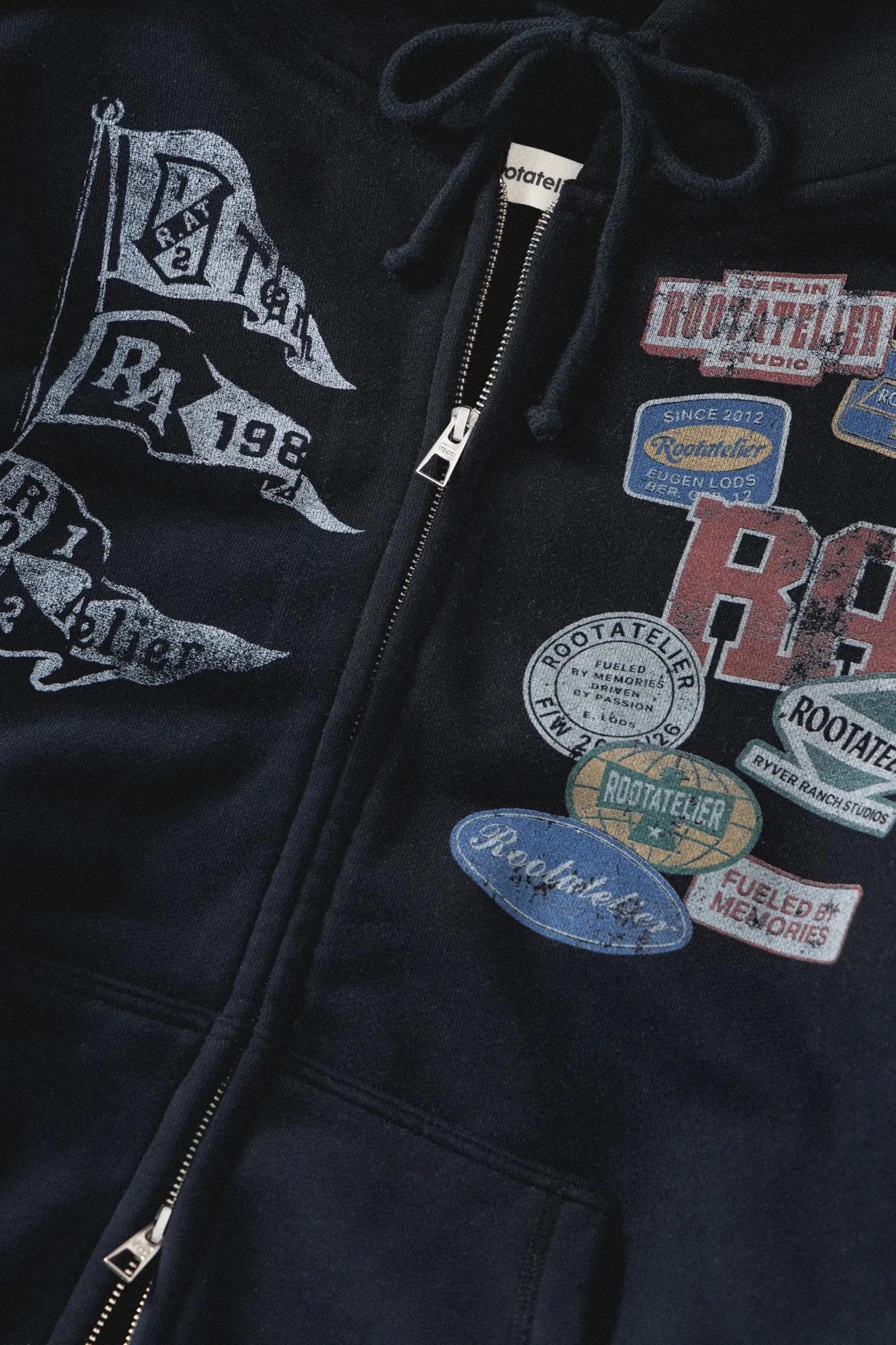 RA Patched Zipper - rootatelier™