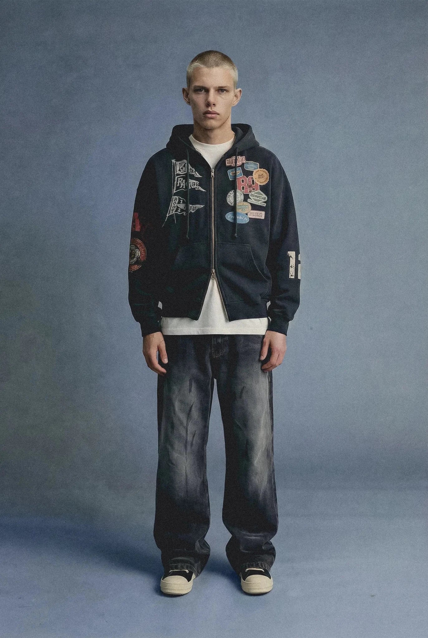 RA Patched Zipper - rootatelier™