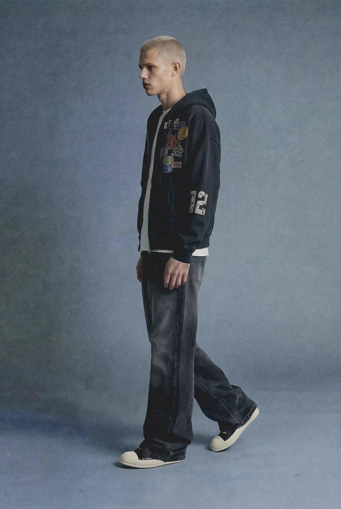 RA Patched Zipper - rootatelier™