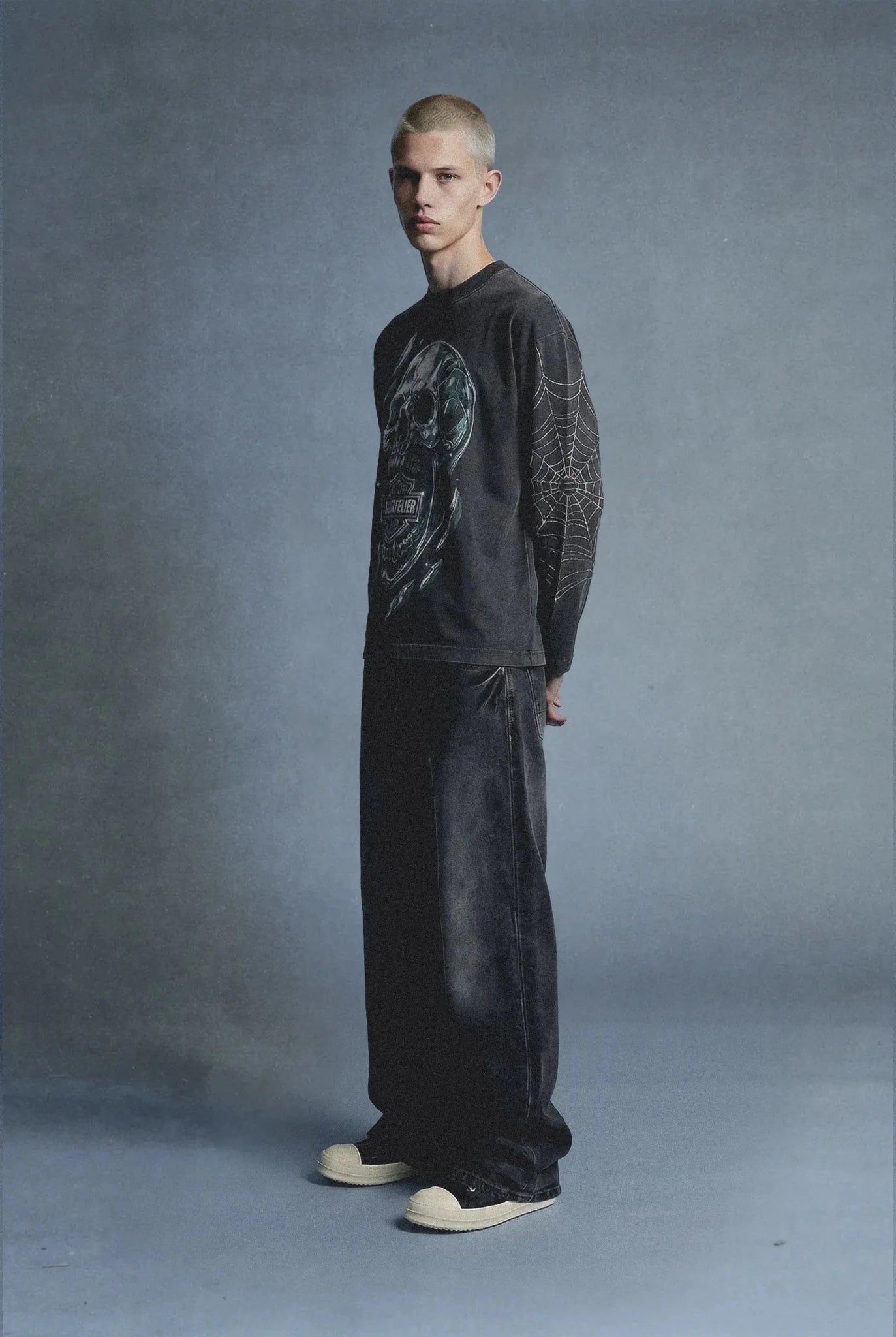 RA Skull Long Sleeve - rootatelier™