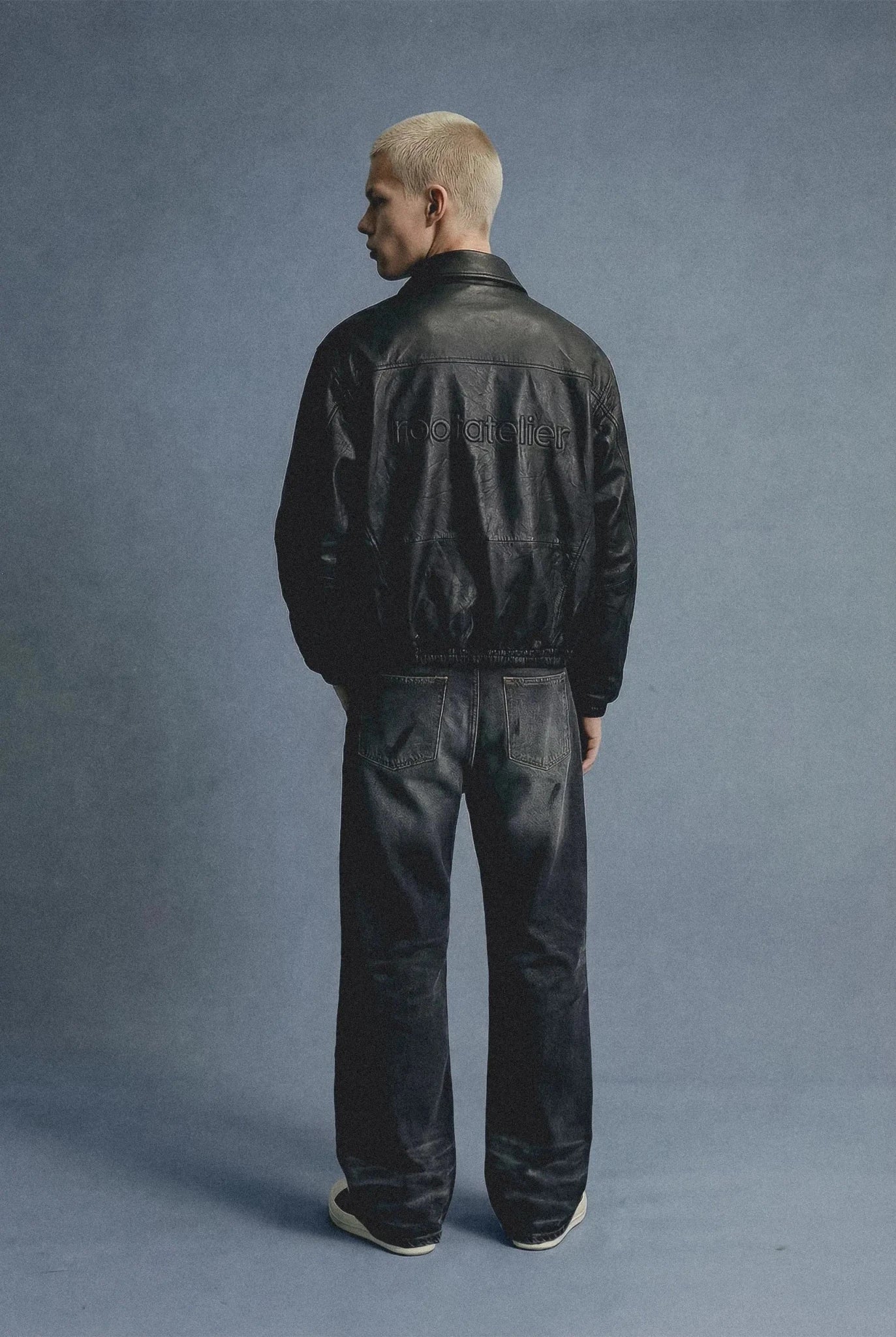 RA Trk Leather Jacket - rootatelier™