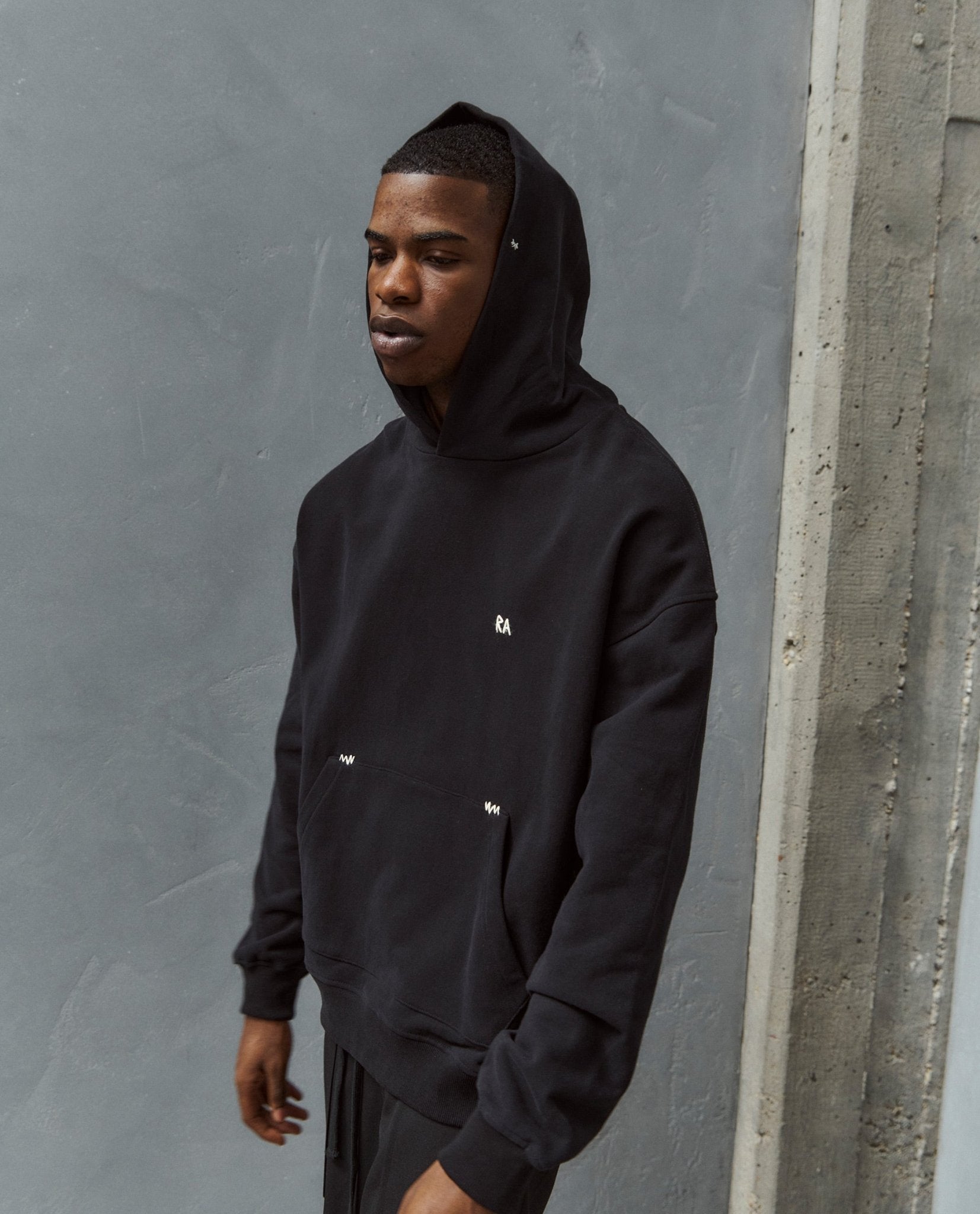 Root RA Blck Hoody - Second Life - Root Atelier™ by Eugen Lods