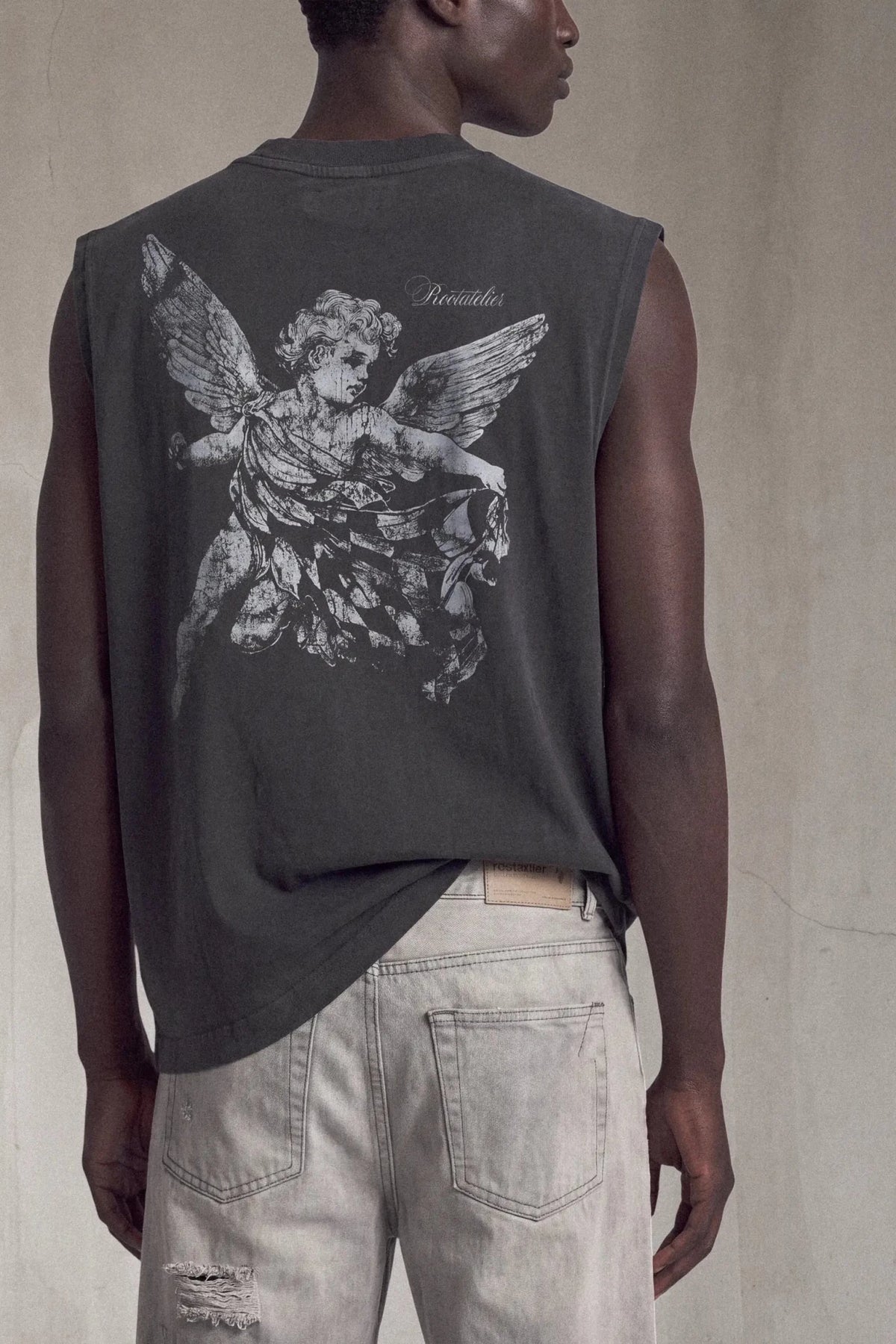 RA Angel Back Tank Top - rootatelier™