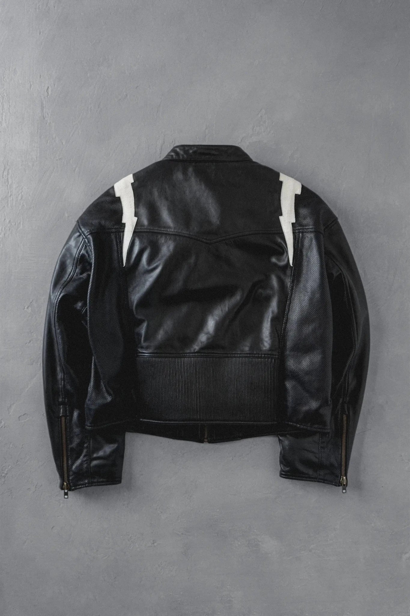 RA Biker Leather Jacket - rootatelier™