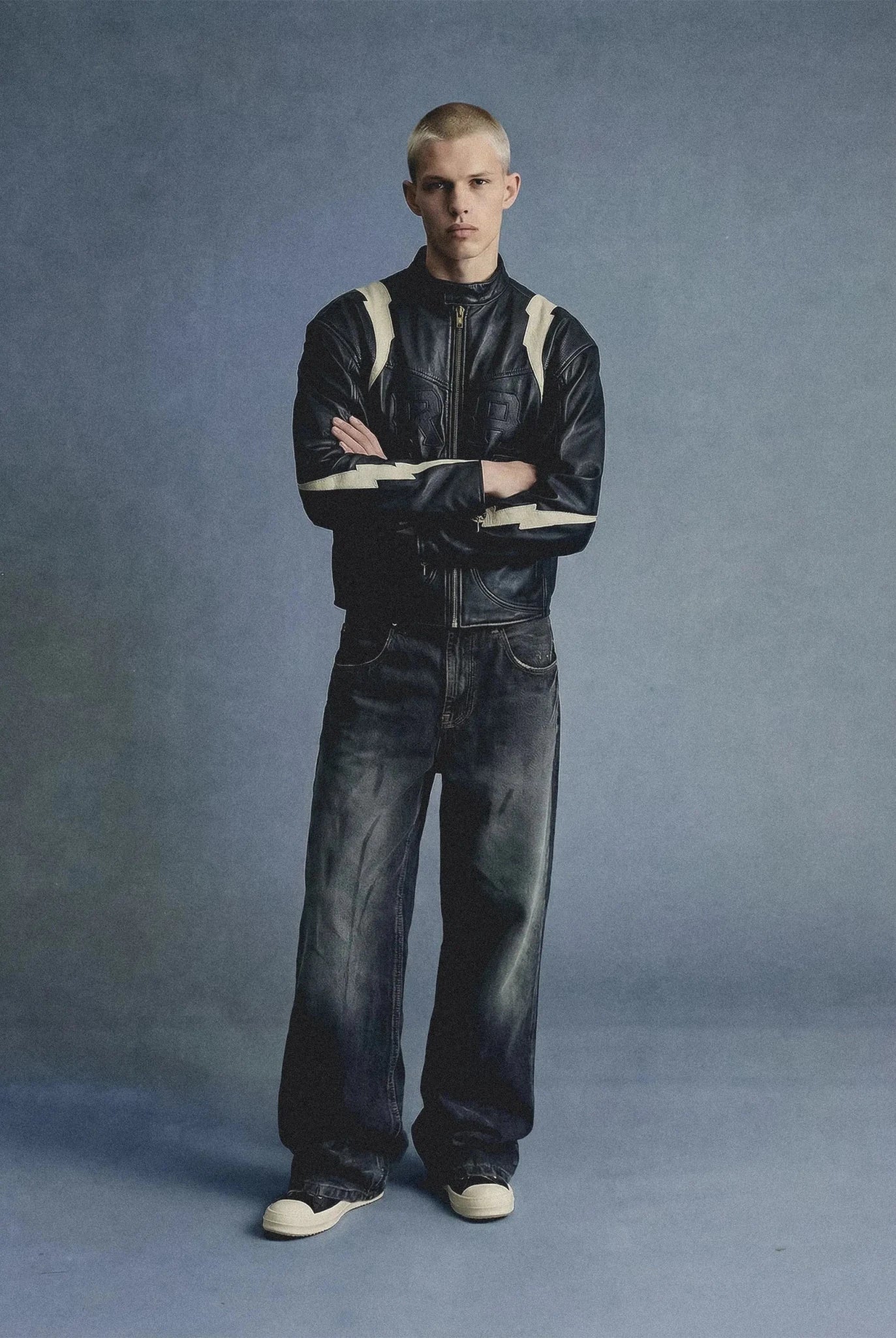 RA Biker Leather Jacket - rootatelier™