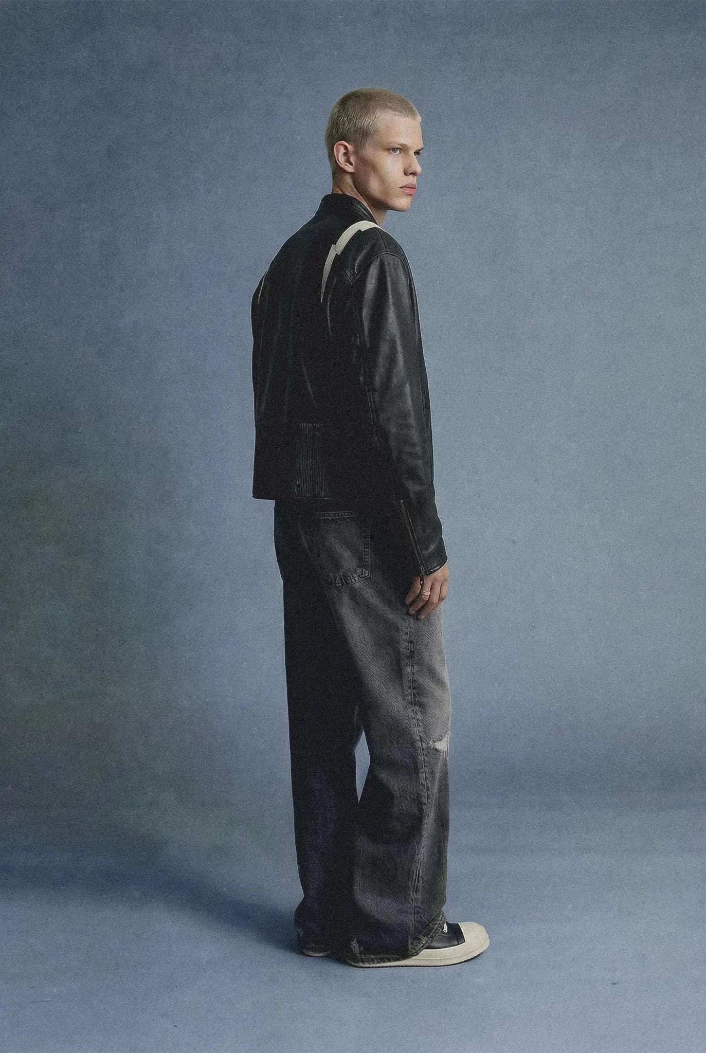 RA Biker Leather Jacket - rootatelier™