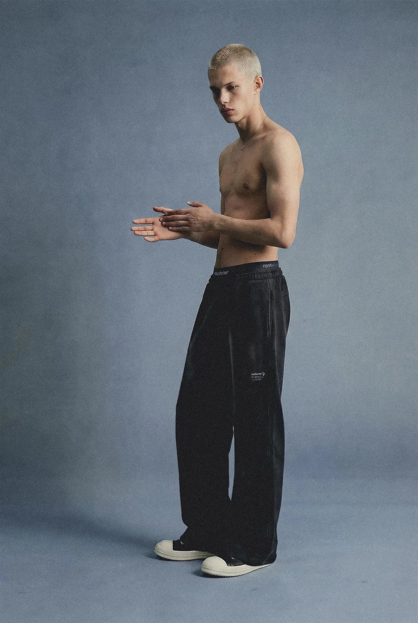 RA Market Black Sweatpants - rootatelier™