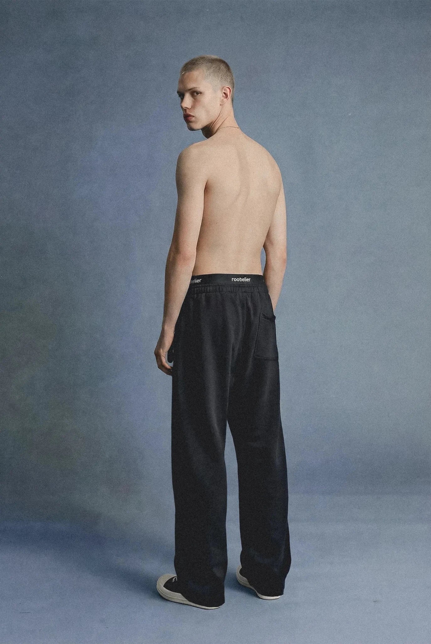 RA Market Black Sweatpants - rootatelier™