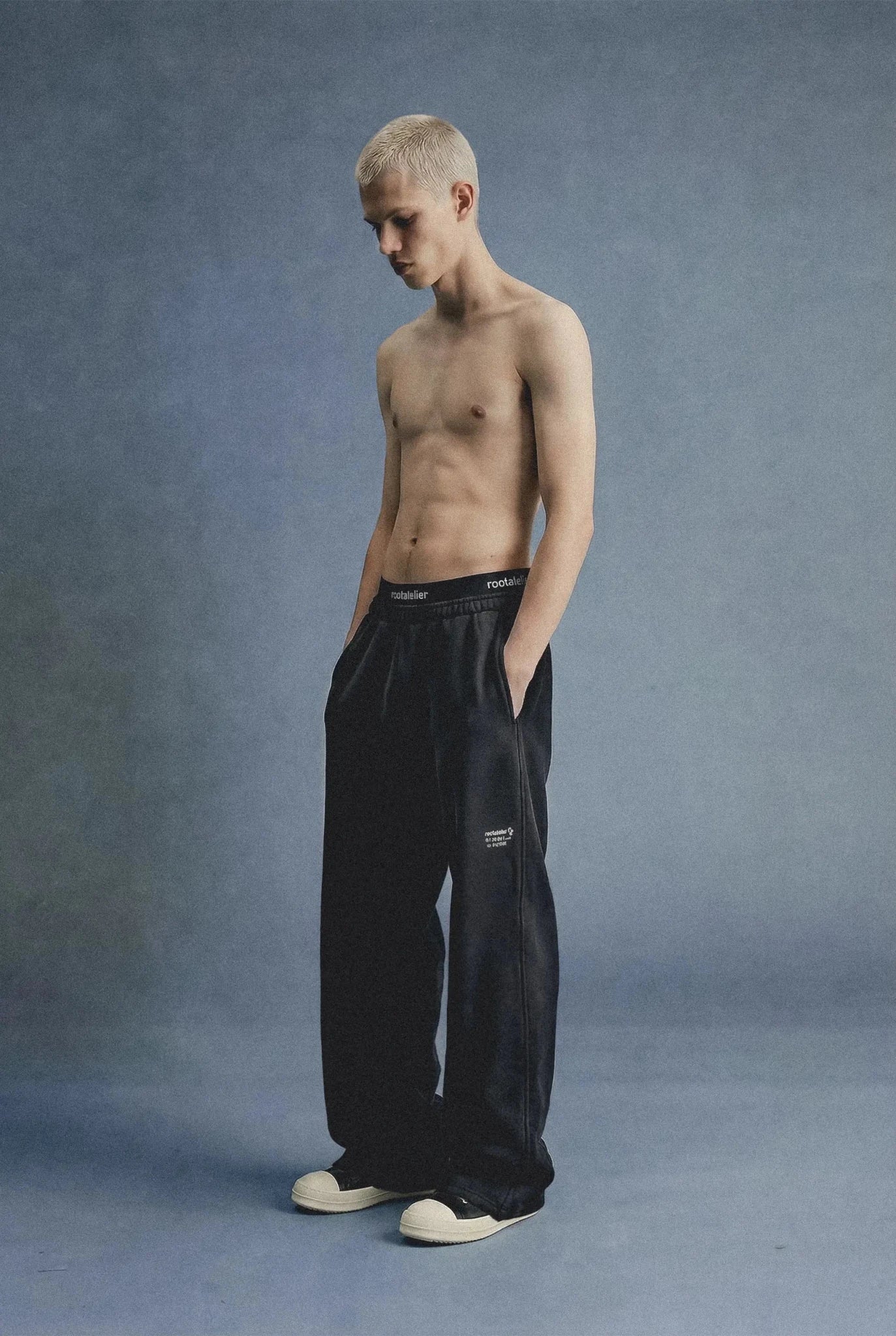 RA Market Black Sweatpants - rootatelier™
