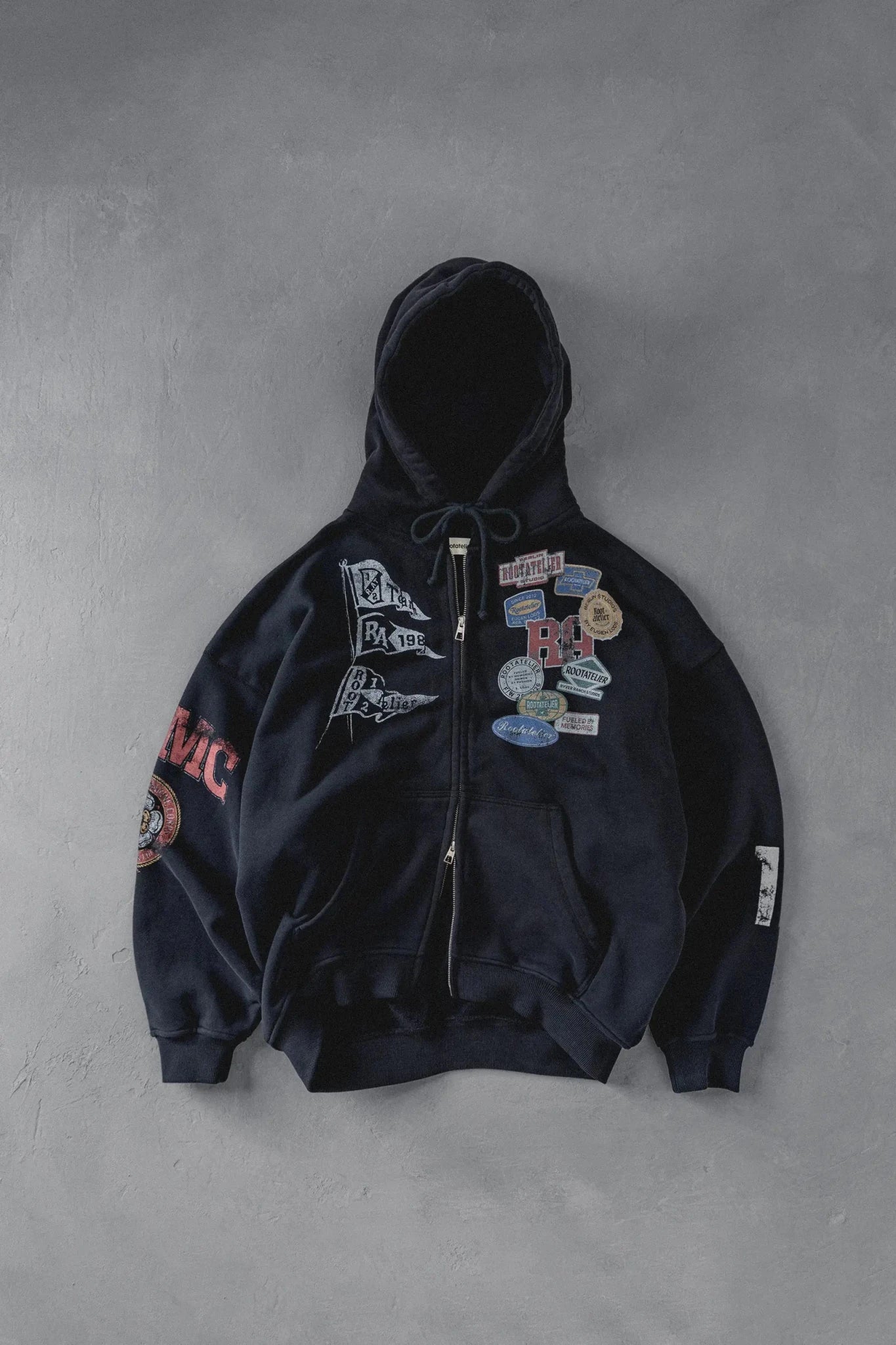 RA Patched Zipper - rootatelier™