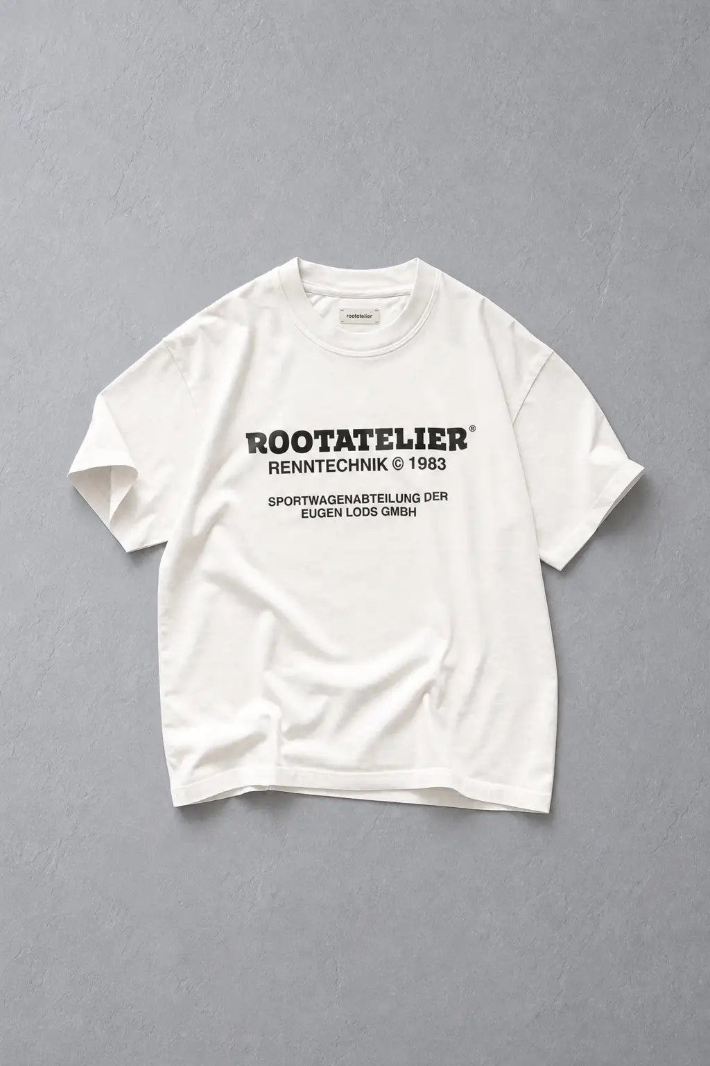 RA Race 1983 Cream T-Shirt - rootatelier™