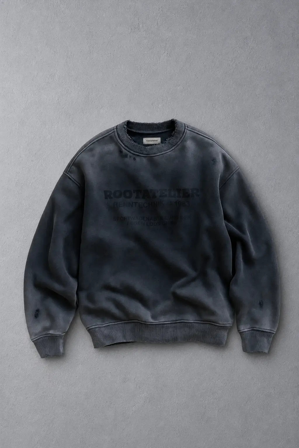 RA Race Asphalt Sweater - rootatelier™