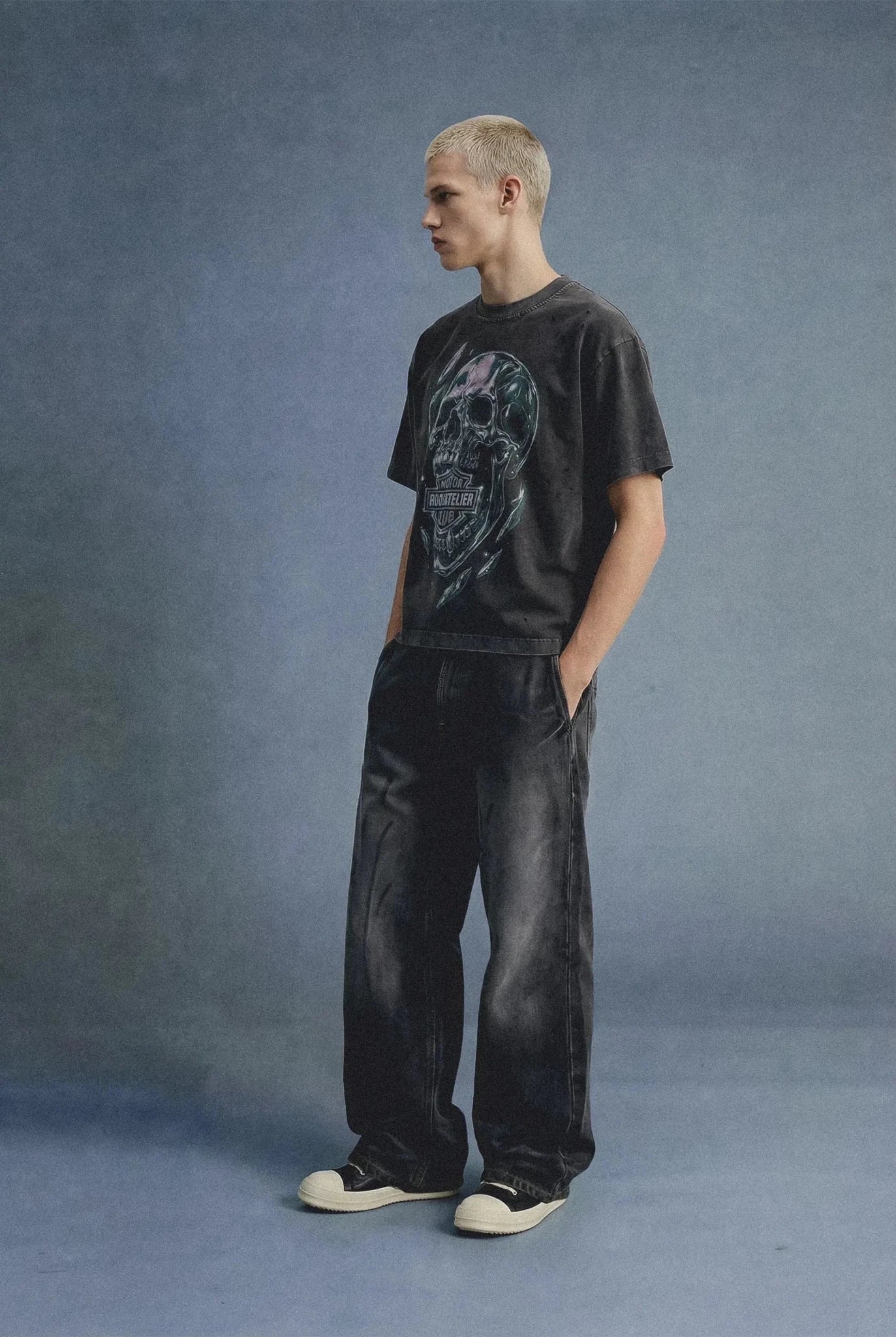 RA Skull T-Shirt - rootatelier™