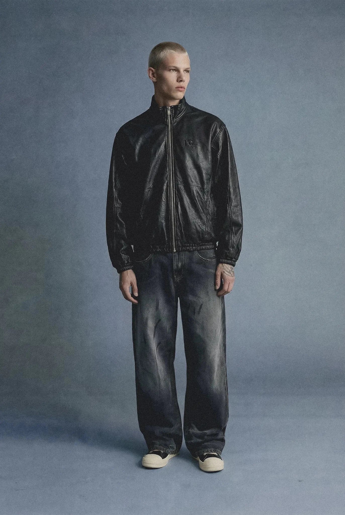 RA Trk Leather Jacket - rootatelier™