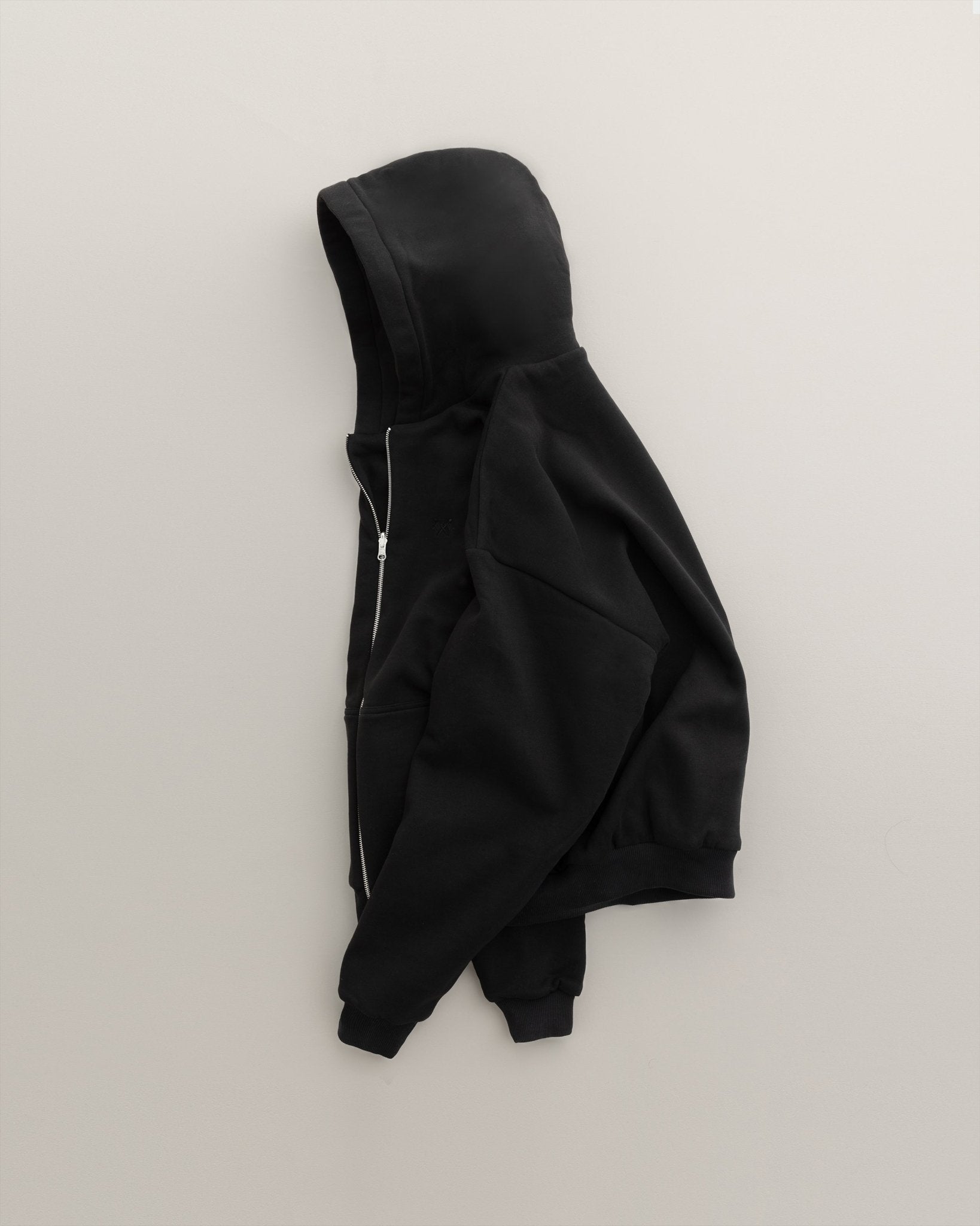 Root Blk Double Layer Zip - rootatelier™